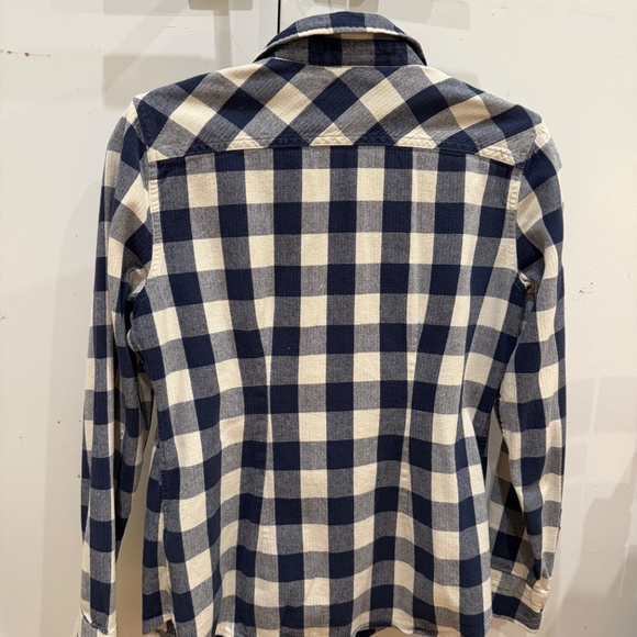 Penfield Flannel Navy/White Snall - Picture 3 of 3